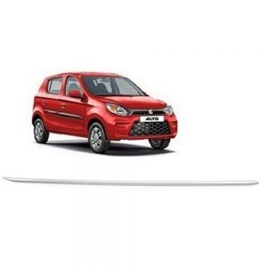 Chrome Trunk Garnish Compatible with Alto 800  - Silver